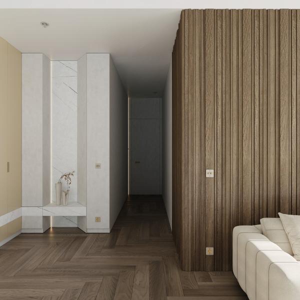 Kantenbeleuchtung in Fluren